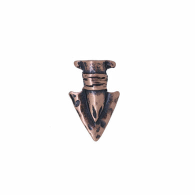 Arrowhead Copper Lapel Pin