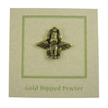 Dog Angel Gold Lapel Pin
