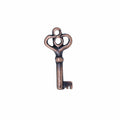 Skeleton Key Copper Lapel Pin