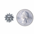 Small Sunface Lapel Pin