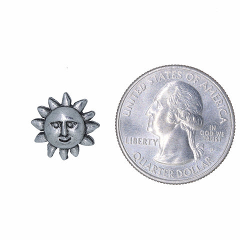 Sun Face Pin Small Sunface Lapel Pin – lapelpinplanet