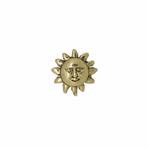 Sun Face Pin Small Sunface Lapel Pin – lapelpinplanet