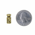 Immunization Vial Gold Lapel Pin