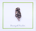 Owl Copper Lapel Pin