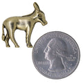 Donkey Gold Lapel Pin