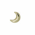 Crescent Moon Gold Lapel Pin
