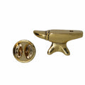 Anvil Gold Lapel Pin
