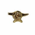 Anvil Gold Lapel Pin
