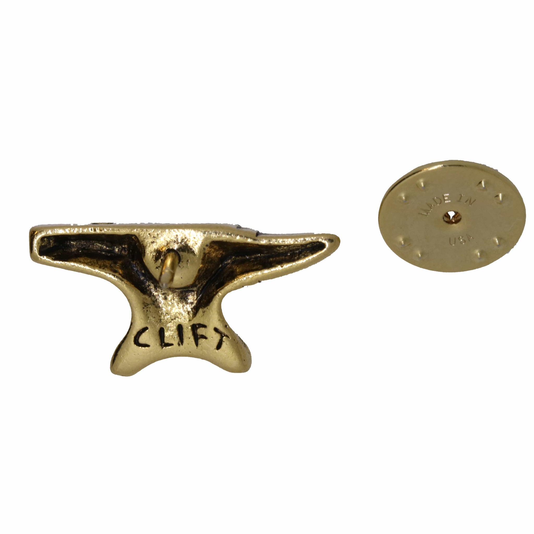 Gold Anvil Lapel Pin Your Unique Style Lapel Pin