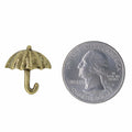Umbrella Gold Lapel Pin