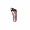Foot Copper Lapel Pin