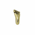 Foot Gold Lapel Pin