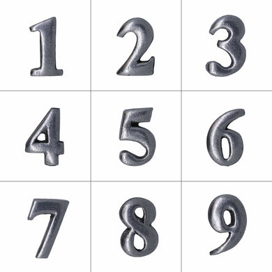 Custom & Handcrafted Pewter Number Lapel Pins | Lapel Pin Planet ...