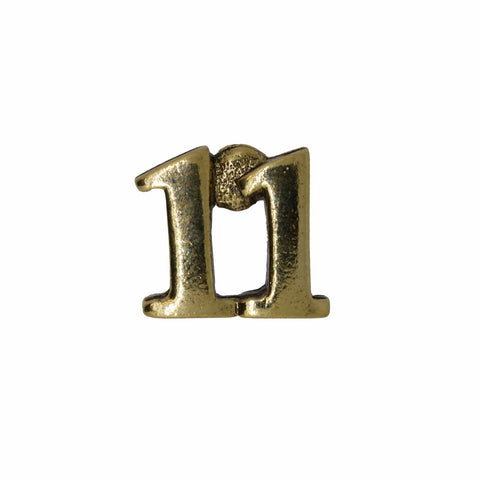 Number Gold Lapel Pins Collections –Lapel Pin Planet – lapelpinplanet