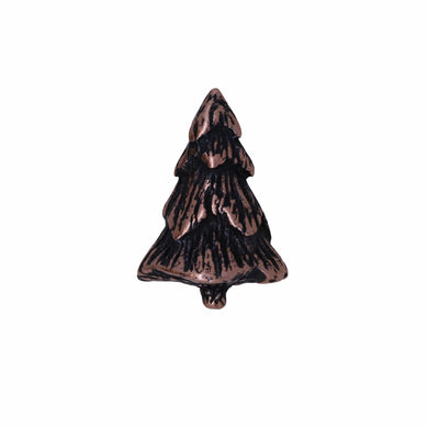 Evergreen Tree Copper Lapel Pin