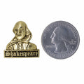 Shakespeare Gold Lapel Pin