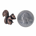 Squirrel Copper Lapel Pin