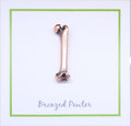 Femur Bone Copper Lapel Pin