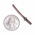Samurai Sword Copper Lapel Pin