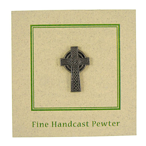 Celtic Cross Lapel Pin