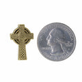 Celtic Cross Gold Lapel Pin