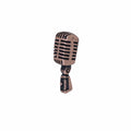 Microphone Copper Lapel Pin