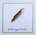 Weaver's Shuttle Gold Lapel Pin