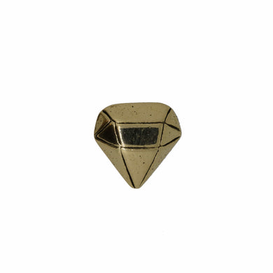 Diamond Gold Lapel Pin