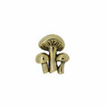 Mushrooms Gold Lapel Pin