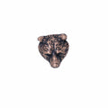 Bear Head Copper Lapel Pin