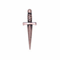 Dagger Copper Lapel Pin