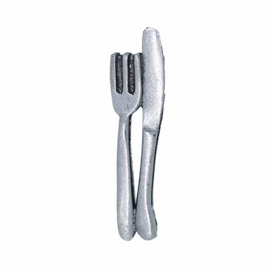 Fork and Knife Lapel Pin | lapelpinplanet