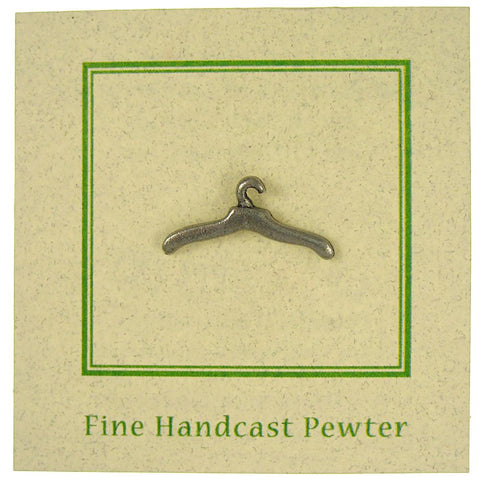 Clothes Hanger Lapel Pin