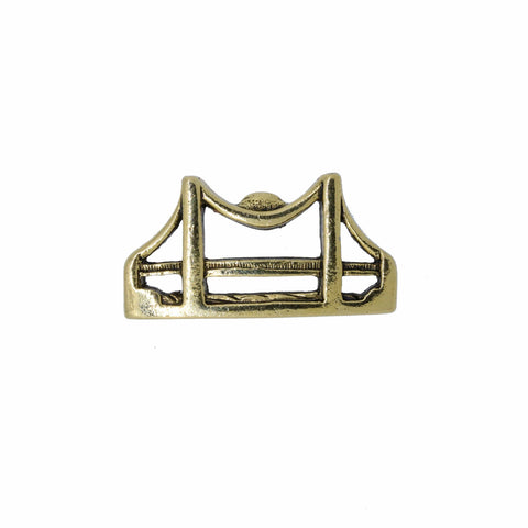 Bridge Gold Lapel Pin
