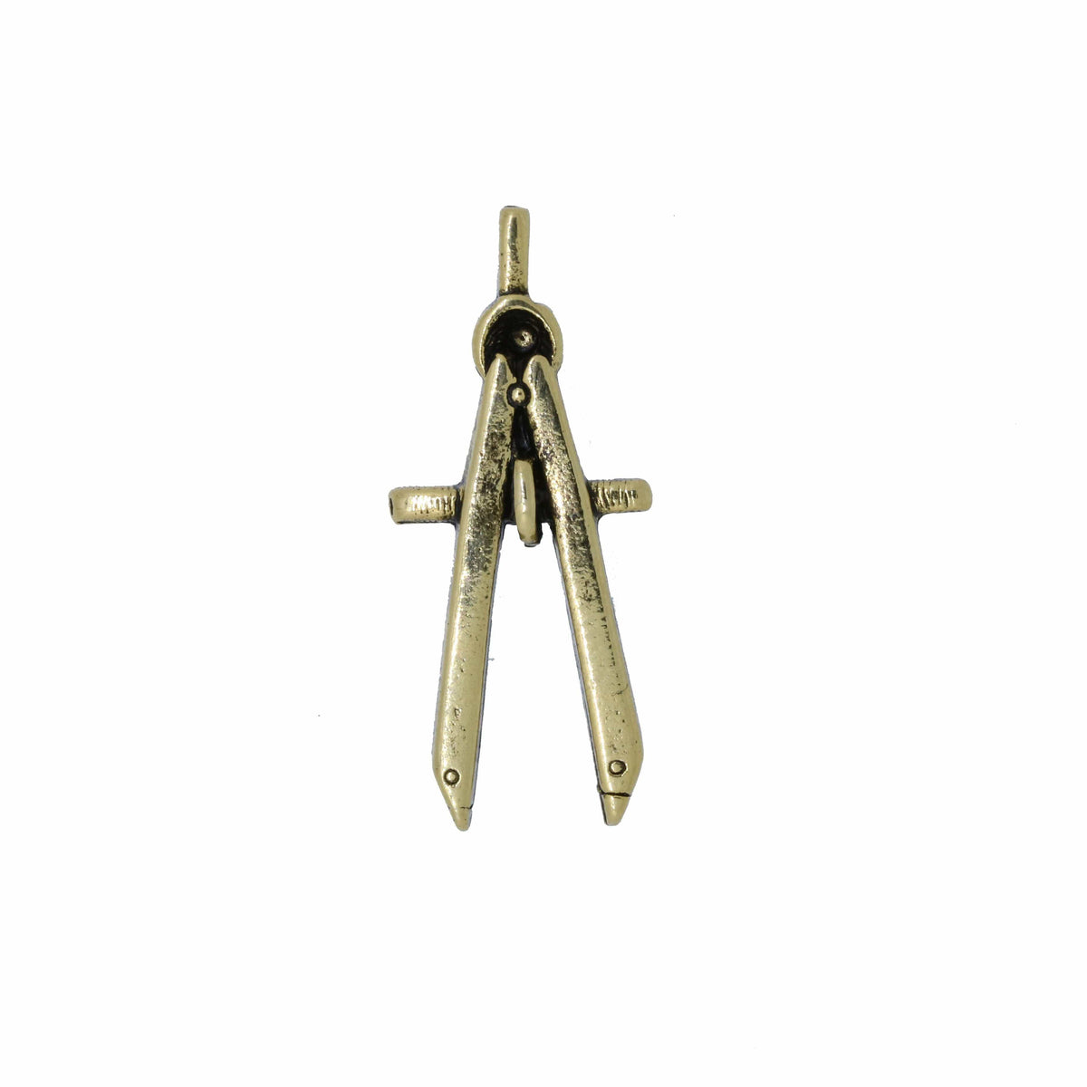 Engineering Compass Gold Lapel Pin – lapelpinplanet