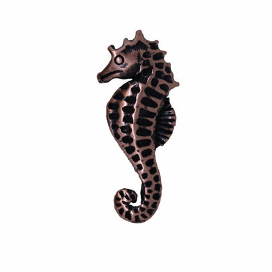 Seahorse Copper Lapel Pin | lapelpinplanet