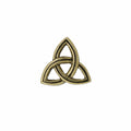 Celtic Knot Gold Lapel Pin