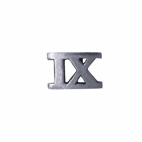 Roman Numeral Lapel Pins