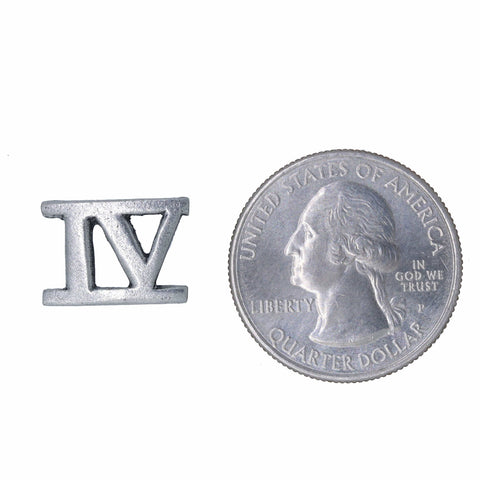 Roman Numeral Lapel Pins