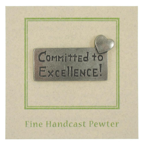Committed to Excellence Lapel Pin