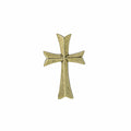 Cross Gold Lapel Pin