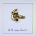 Pancreas Gold Lapel Pin