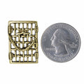 Suffragette Jail Door Gold Lapel Pin