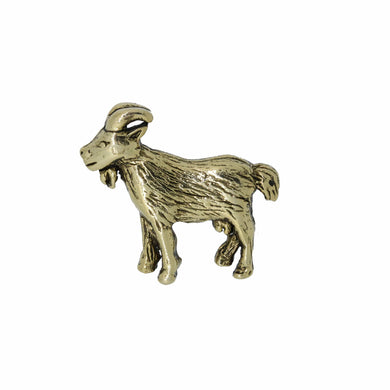 Goat Gold Lapel Pin