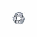 Recycle Symbol Lapel Pin