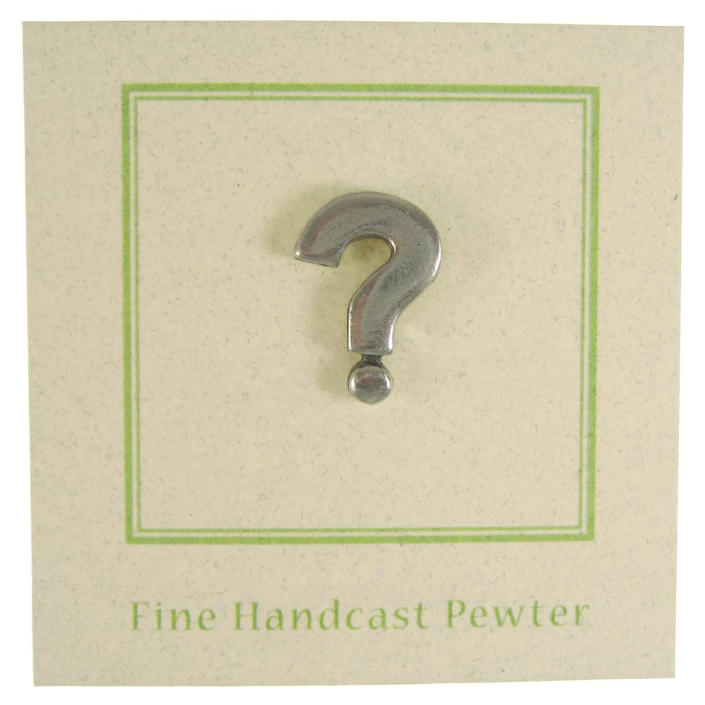 Question Mark Lapel Pin at Dennis Fleming blog