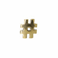 Hashtag Gold Lapel Pin