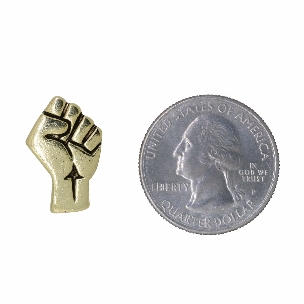 Civil Rights Gold Lapel Pin - Stand for Equality | Lapel Pin Planet ...