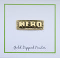 Hero Gold Lapel Pin