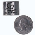 Let's Read Book Lapel Pin